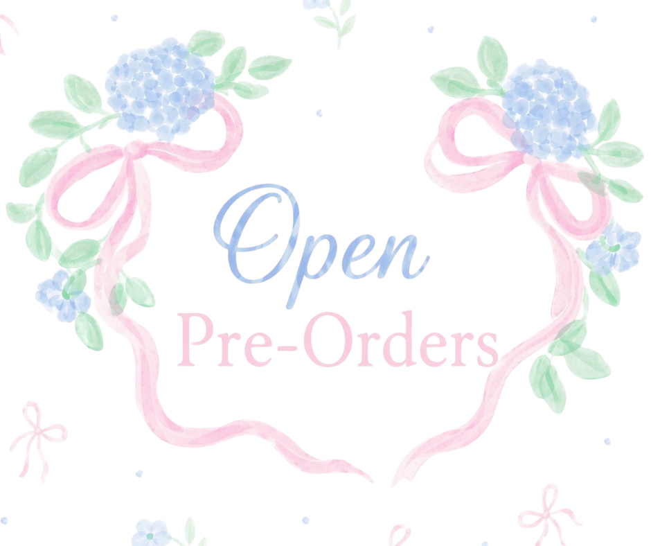 Open Pre-Orders