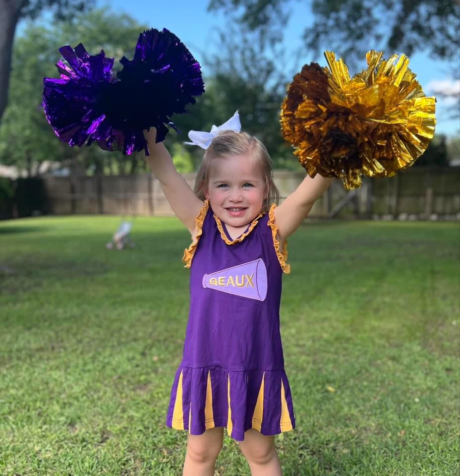 Purple/Gold Spirit Dress