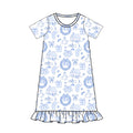 Christmas Toile night gown