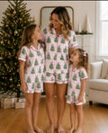 Girl's Christmas Tree Pajama set