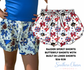 Raiders butterfly shorts
