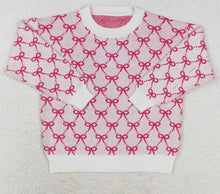Load image into Gallery viewer, #3 Perfectly Pink Bow Sweater
