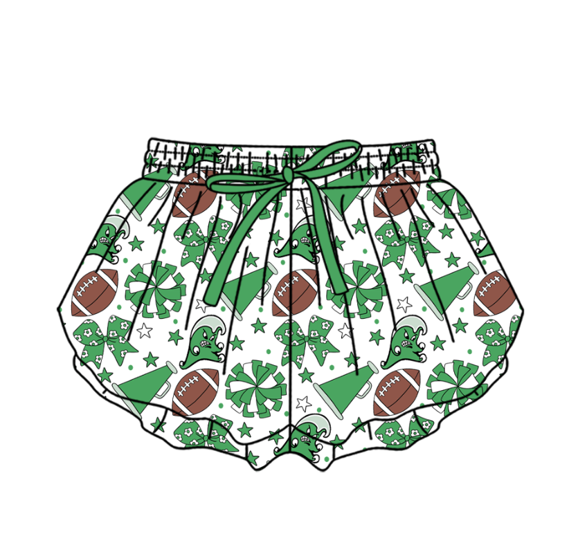 School spirit flutter shorts