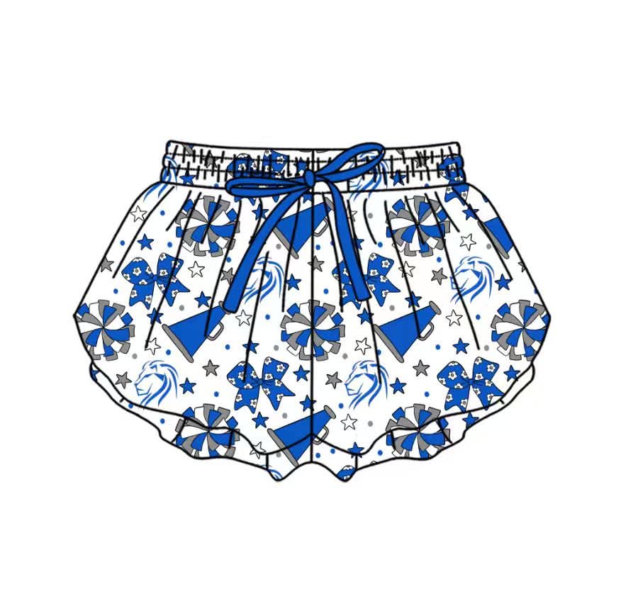 Blue Lions Youth Cheer Shorts
