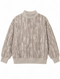 Women’s Camo mock neck