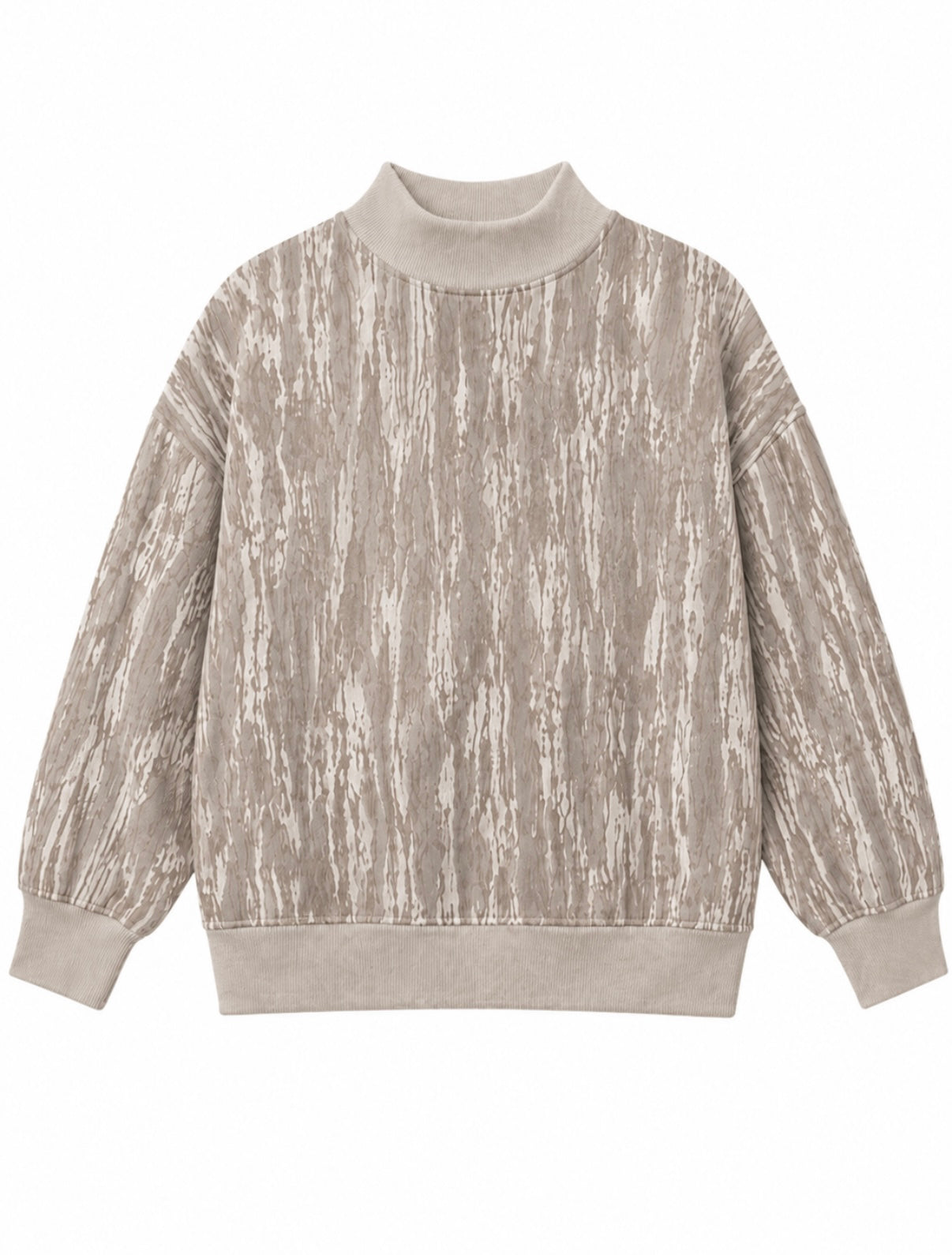 Women’s Camo mock neck