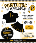 PONTOTOC Cheer set